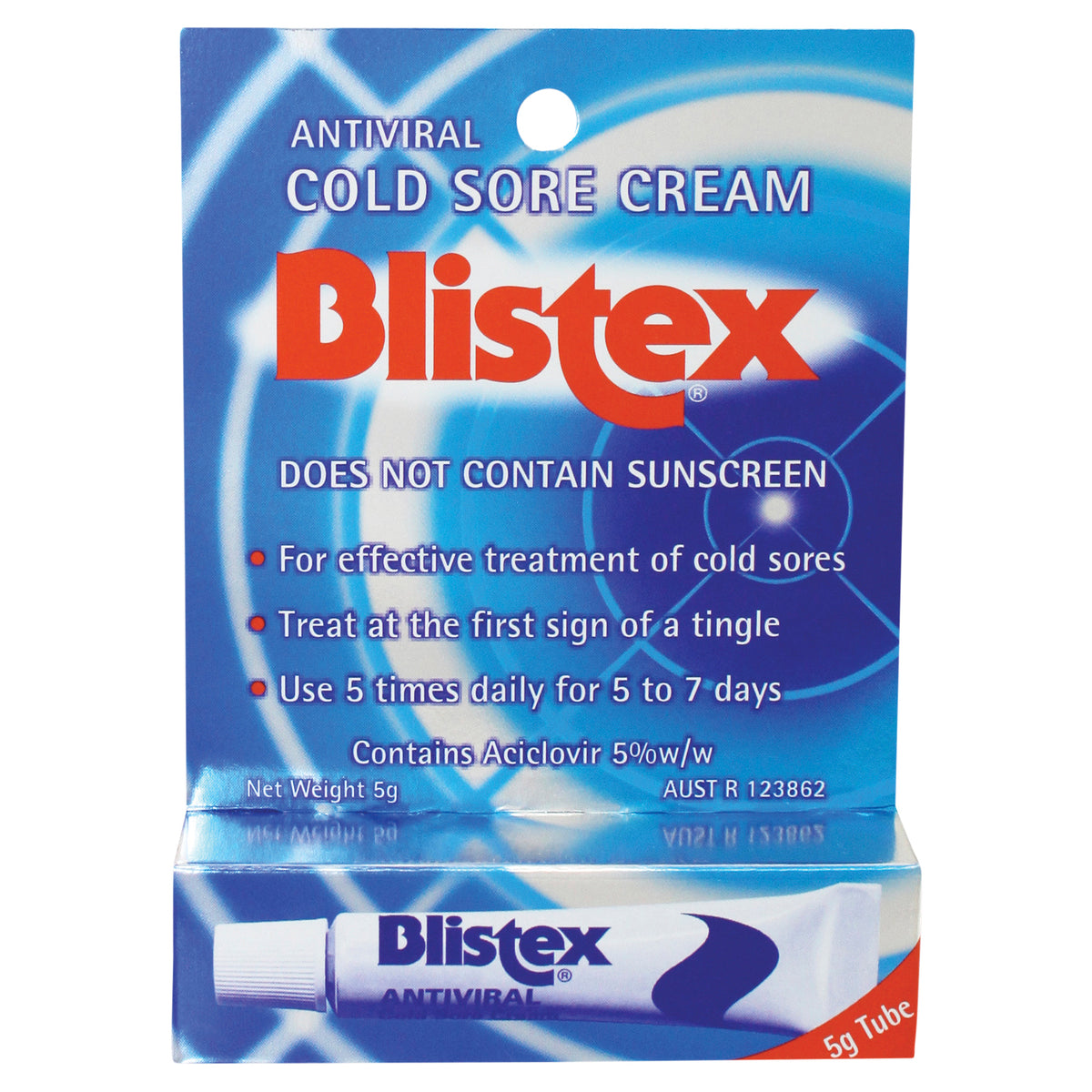 Buy Blistex Antiviral Cold Sore Cream 5g – Alive Pharmacy Warehouse